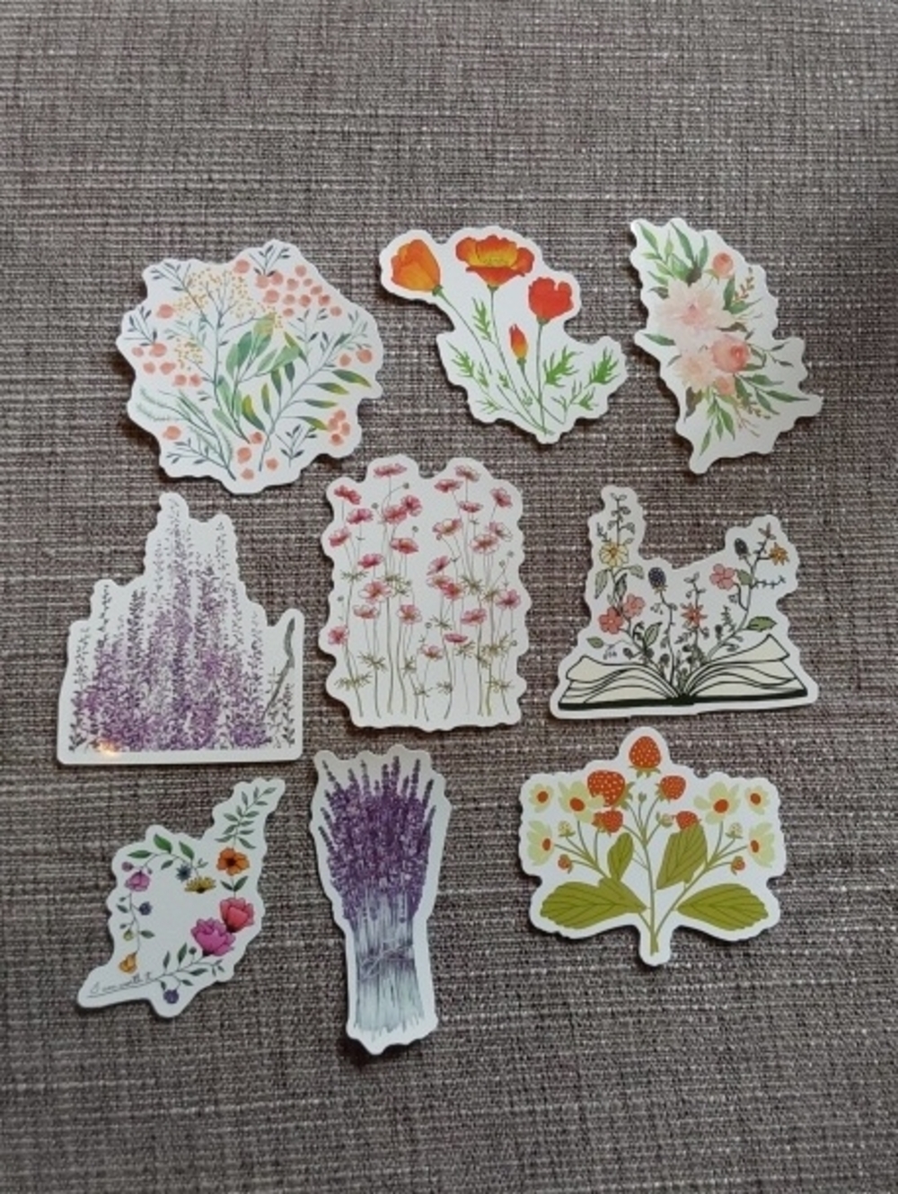 Floral Variety Pack Of Stickers